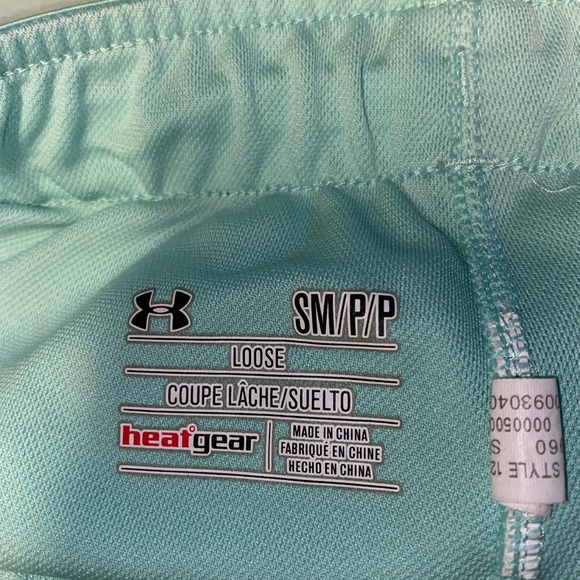 Light Blue Under Armour Play Up Shorts - Picture 2 of 2